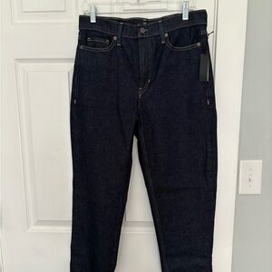 NWT Banana Republic Classic dark wash denim 29